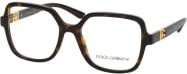 Dolce&Gabbana DG 5105U Korrektionsbrille, Vollrand, quadratisch, Kunststoff, braun, Damen - Bild 1