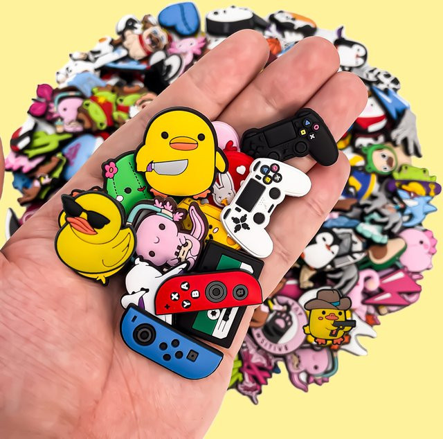 Schuh Charms Cartoon Tier, Unisex - Bild 1