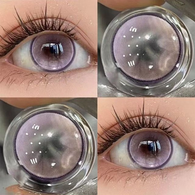 VISUASHOW Kontaktlinsen, Farbige, Weiche Linsen, Unisex, 1 Paar - Bild 1