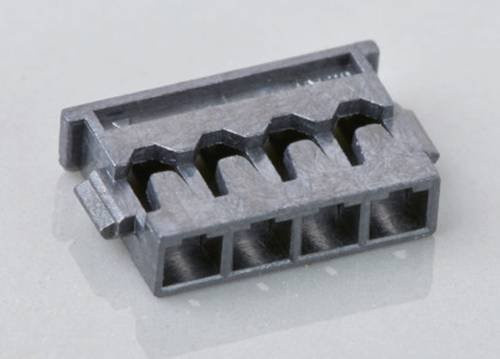 Molex Buchsengehäuse-Kabel 6-polig in Schwarz und Grau mit 1,20 mm Rastermaß - Bild 1