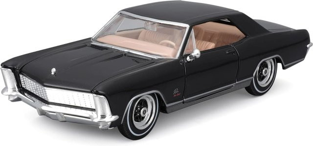Maisto Buick Riviera, Modellauto, Schwarz, Maßstab 1:24, Metall - Bild 1
