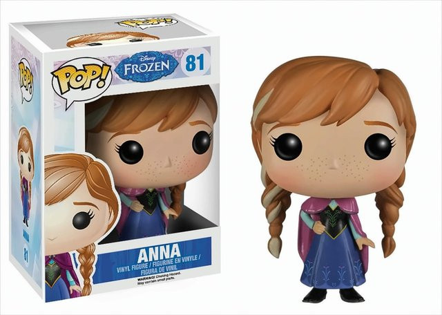 Funko Disney Die Eiskönigin Frozen Anna Vinyl Figur - Bild 1