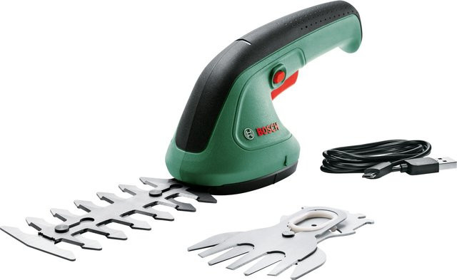 Bosch EasyShear Akku-Gras- und Strauchschere Set in Grün/Schwarz mit 3,6V Li-Ion Akku - Bild 1