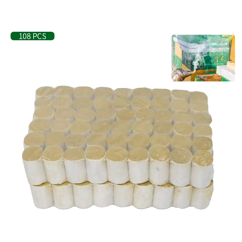 GREENVIVE Bee Smoker Pellets für die Bienenzucht, 108 Stück, reizfreie Kräuter-Pellets zur Milbenbekämpfung - Bild 2