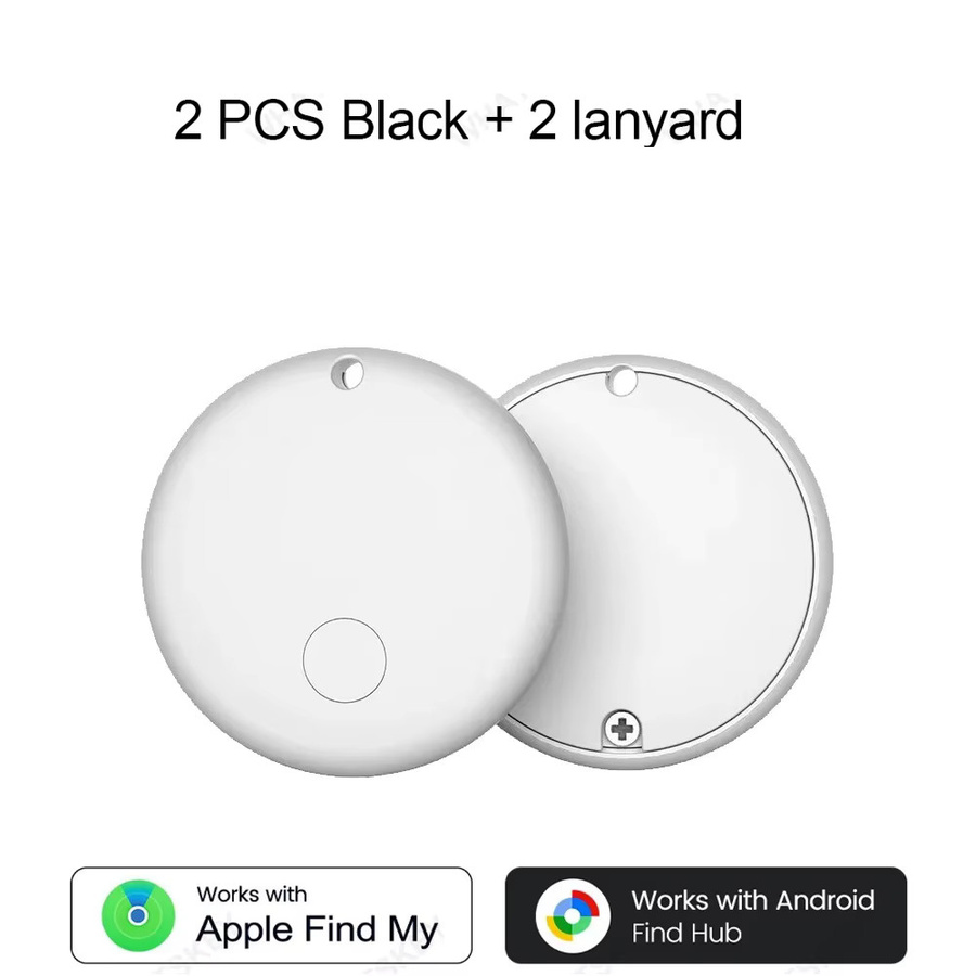 Smarte Bluetooth-Tracker-Tags in Schwarz für Android und iOS zur Ortung von Schlüsseln, Gepäck und Geldbörsen - Bild 2