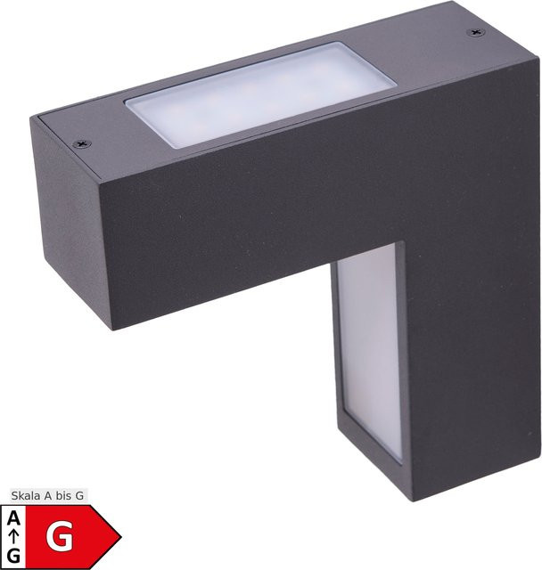 Näve LED Außen Wandleuchte ANGUS in Schwarz - Bild 1