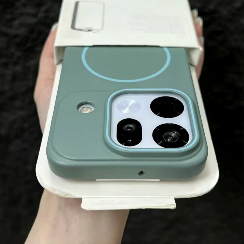 Magnetische Hülle in Frosted Candy Farben für OPPO Find X9 X8 X7 S Pro Ultra Reno 15 14 Pro, kompatibel mit MagSafe Wireless Charging, stoßfeste Abdeckung, Multicolor - Bild 1