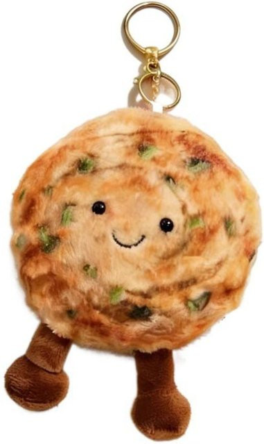 Linyi toy Schalottenpfannkuchen Cartoon Plüsch Schlüsselanhänger, Unisex - Bild 1