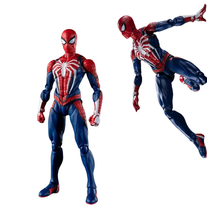 Sony Spider-Man PS4 Actionfigur Peter Parker Statue in Rot aus Kunststoff - Bild 7