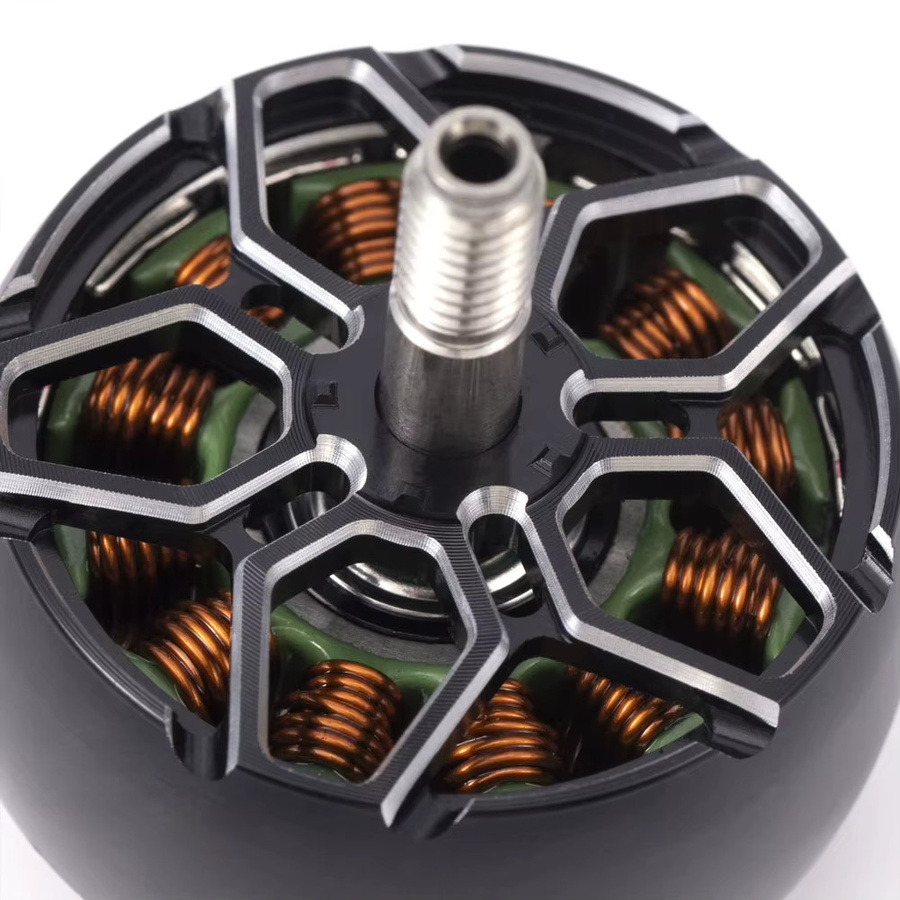 IFlight XING2 2809 Bürstenloser Motor mit 5 mm Titanlegierung-Schaft für 7–8 Zoll Propeller 4–6S RC FPV Drohne in Schwarz - Bild 3