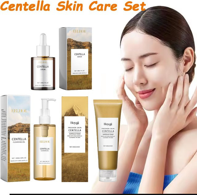 eelhoe Centella Gesichtspflegeset, Serum, Unisex - Bild 1
