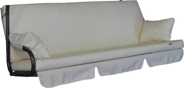 Angerer Hollywoodschaukel Auflage Element Detroit in Beige mit waschbarem Bezug - Bild 1
