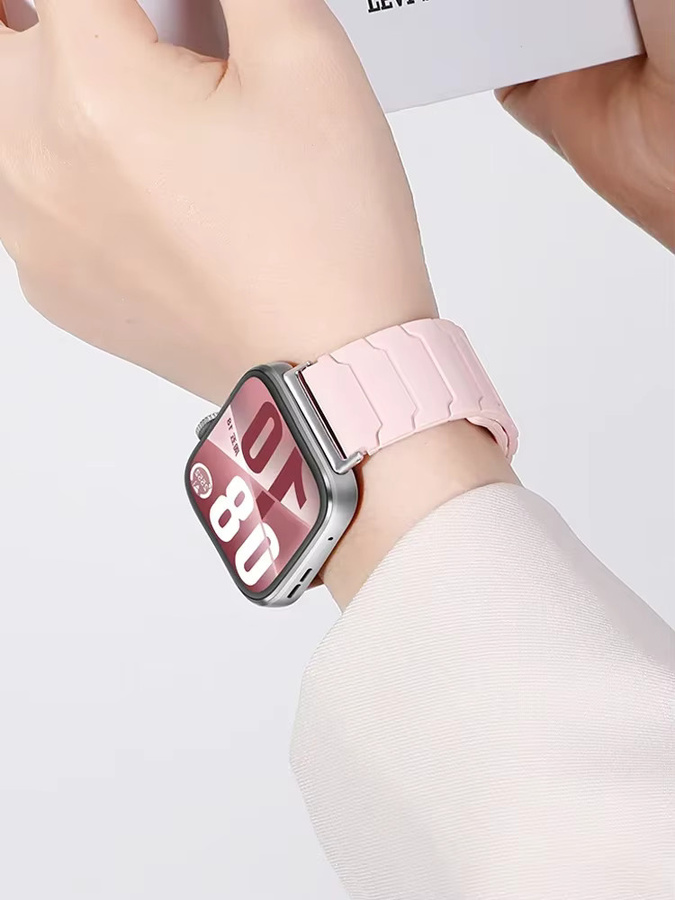 Uhrenarmband Silikon, Magnetisch, Unisex - Bild 2