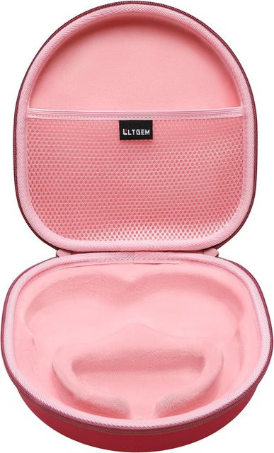 LTGEM Kopfhörerhülle für Anker Soundcore Space One Pro, Q45 und Life Q35, Schutzhülle und Tragetasche in Pink - Bild 1
