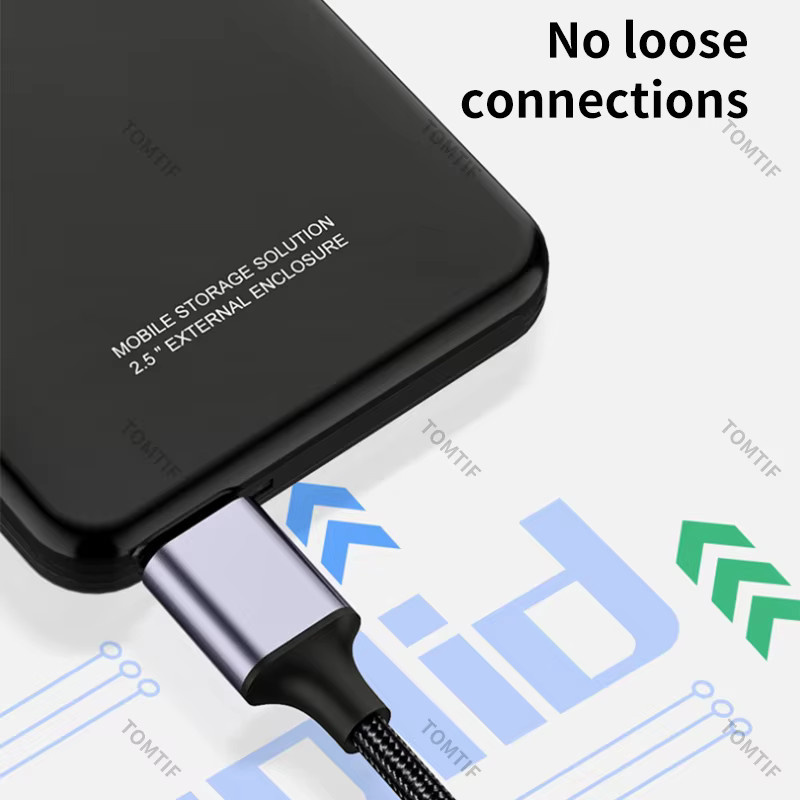 DAOGU USB 3.0 Micro B Datenkabel und Schnellladekabel in Schwarz - Bild 5