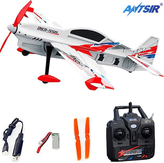 ANTSIR QIDI550 RC-Flugzeug RTF EPP-Schaum Orange - Bild 1