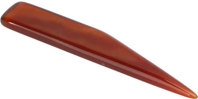 Professioneller Roter Achat Polierer für Schmuck aus Gold, Silber und Kupfer, Durchmesser: 10 cm - Bild 1