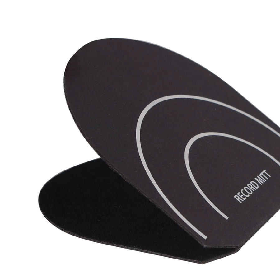 MagiDeal Antistatische Schallplatten-Rutschmatte aus Vinyl in Schwarz zum Schutz vor Staub und Fingerabdrücken für LP-Sammler - Bild 4