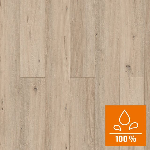 Classen Grande XXL Laminat Eiche Bellevue Graubraun 8 mm wasserfest - Bild 1