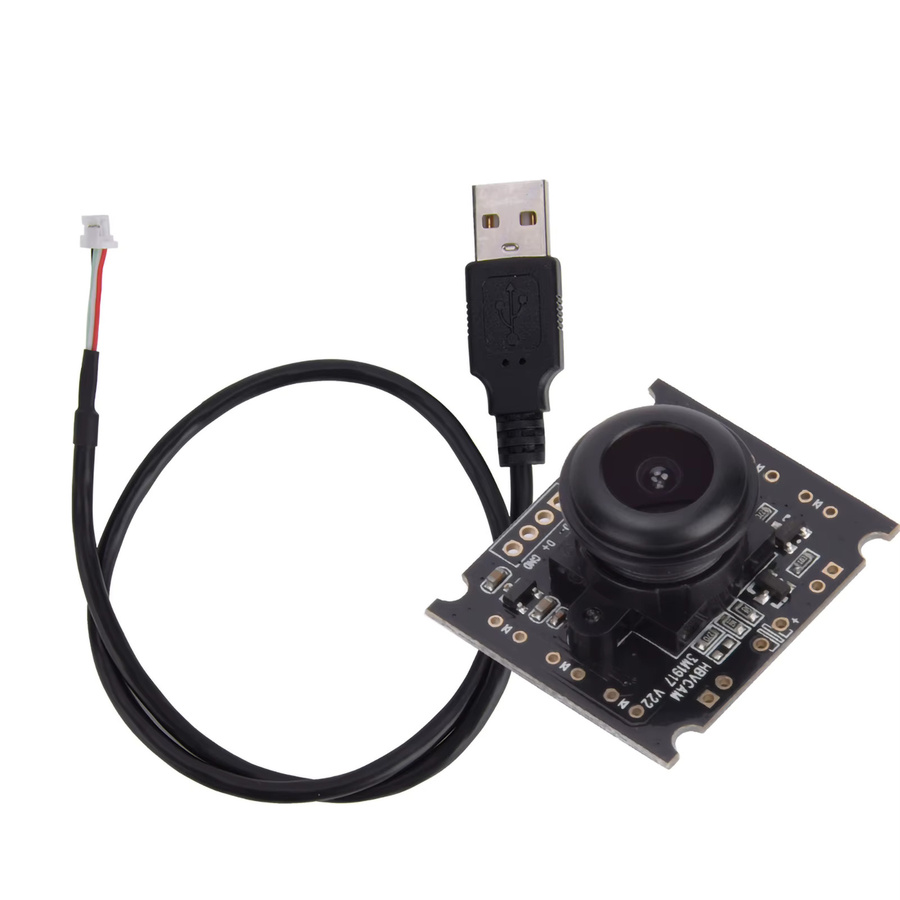 Qiilu OTG USB-Kameramodul mit OV3660 Chip, 2048 x 1536 Auflösung, 15 FPS und 110 Grad Weitwinkel, Schwarz - Bild 5