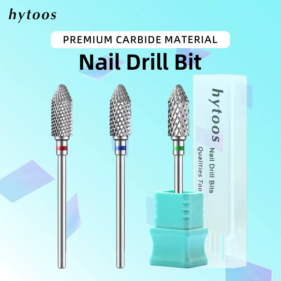 HYTOOS Hartmetall-Nagelbohrer Pro Barrel Cone, Metallic - Bild 2