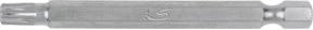 KS Tools Bit TX mit Bohrung 1/4 Zoll, 75 mm, Silber - Bild 1