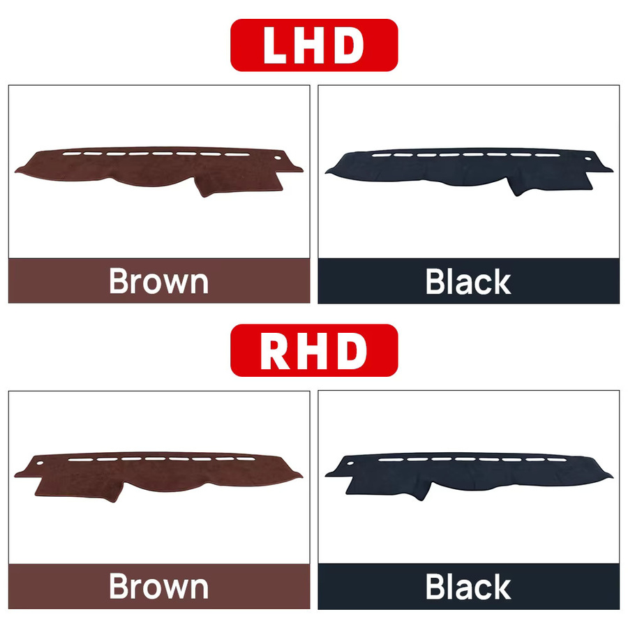 YaLumei Auto Dashboard Abdeckung Matte in Schwarz für Toyota Land Cruiser 100 LC100 (1998-2007) - Bild 3
