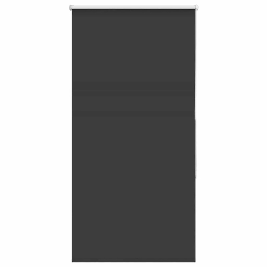 vidaXL Verdunkelungsrollo Schwarz aus Polyester, B: 75 cm, H: 175 cm - Bild 2