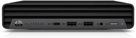 HP EliteDesk 800 G6 Mini PC Refurbished, Intel Core i5-10500T, 16GB RAM, 256GB SSD, Windows 11 Pro, Schwarz - Bild 1