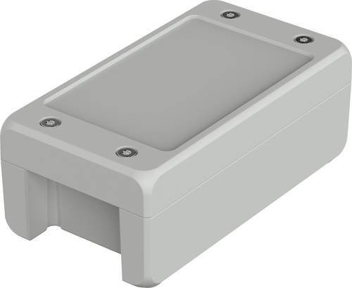 Bopla Bocube Industrie-Gehäuse aus Aluminium in Lichtgrau RAL 7035, B/T/H: 159 x 86 x 60 mm - Bild 1