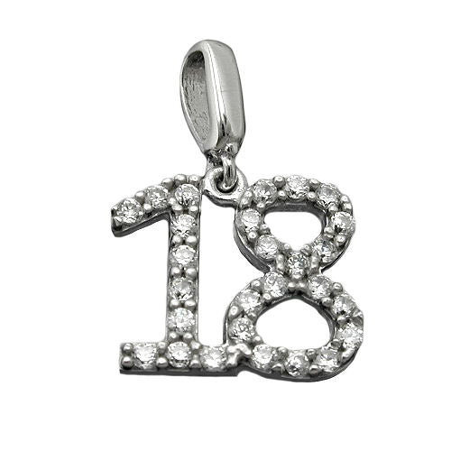SIGO Anhänger 925 Silber, Zirkonia, Unisex - Bild 1