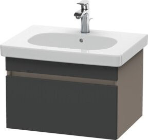 Duravit Waschtischunterschrank DuraStyle in Grau, wandhängend, B/T: 60 x 45,3 cm - Bild 1