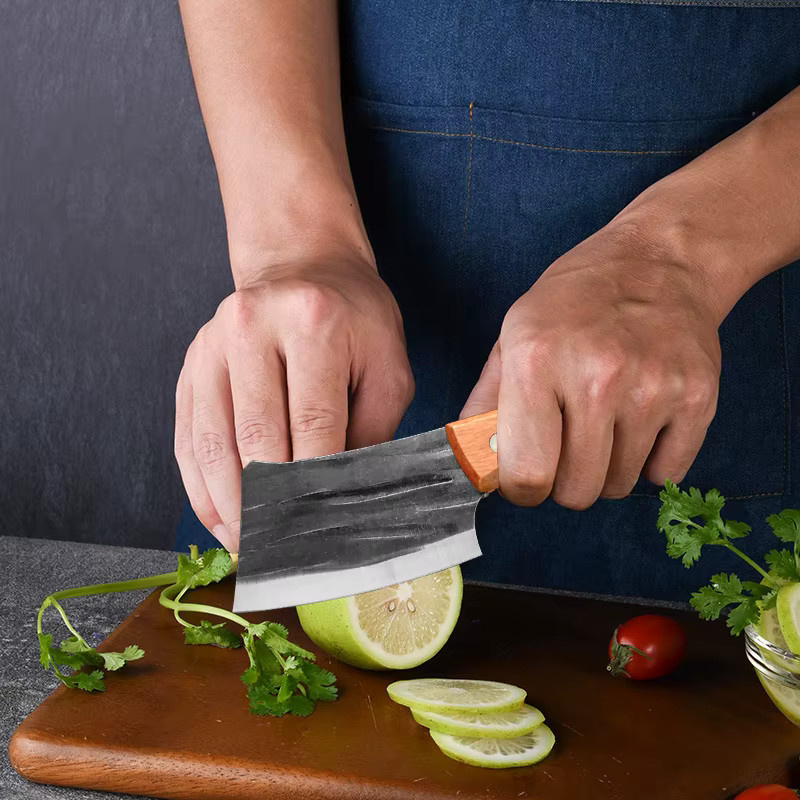 InLeung Allzweckmesser mit Holzgriff in Silber - Bild 4