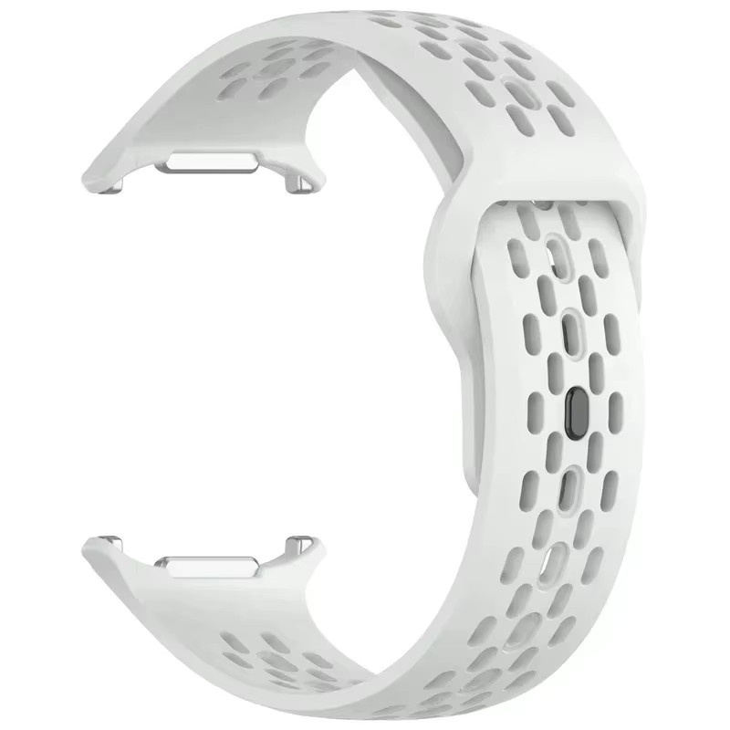 Uhrenarmband Silikon, Weiß, Unisex, für Samsung Galaxy Watch Ultra 47 mm - Bild 3