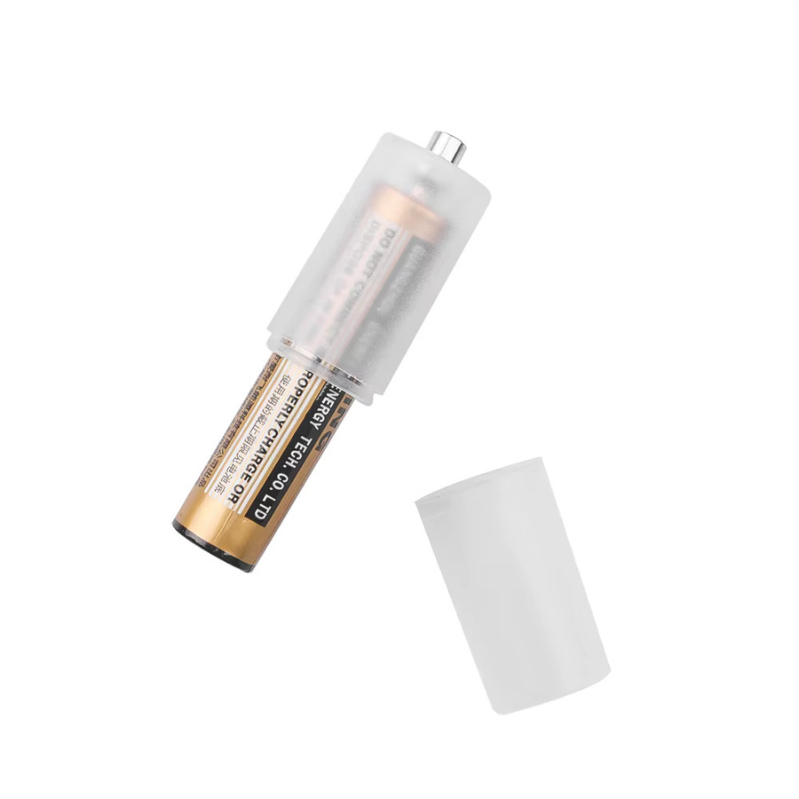 Kebidumei AAA zu AA Batterie-Adapter Set aus Kunststoff für 10 oder 5 Stück - Bild 2