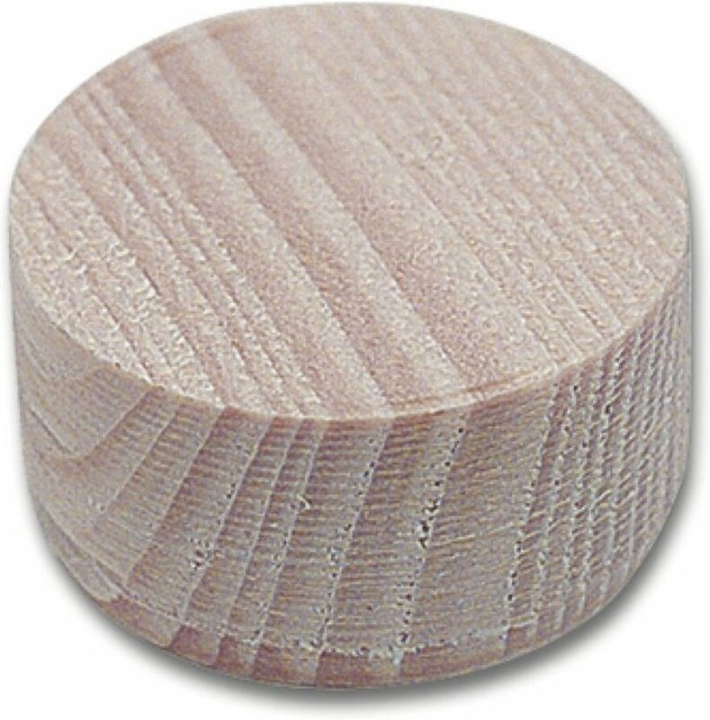 Jowe Querholzscheiben Fichte rund, beige, Ø 40 mm, Höhe: 10 mm, 140 Stück - Bild 1