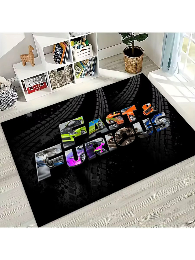 Faviora Fast & Furious X Dominic Art Teppich, rutschfest, mehrfarbig, B/T: 60 x 40 cm - Bild 2