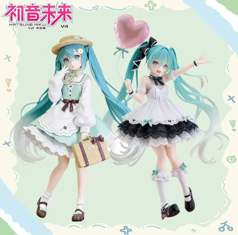 Bandai Hatsune Miku Anime-Figur Party Flower aus PVC in Mehrfarbig als Sammlermodell und Dekoration - Bild 1