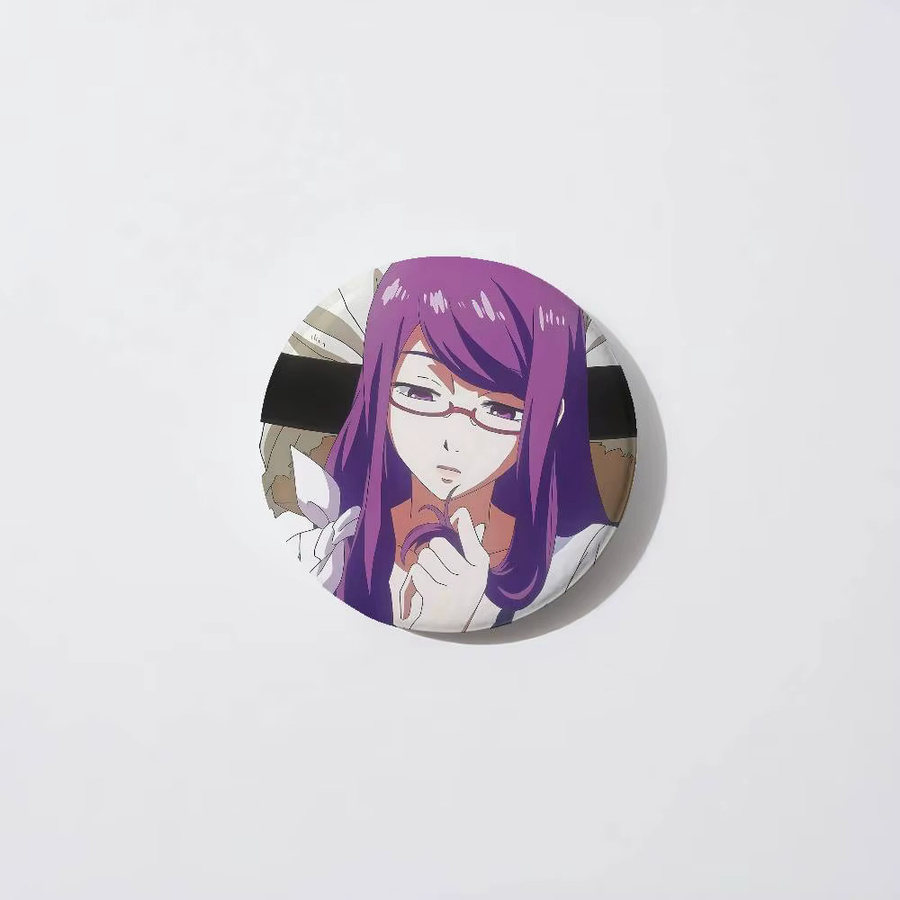 KAYOU Brosche, Anime R-Rize K-Kamishiros, rund, Unisex - Bild 6