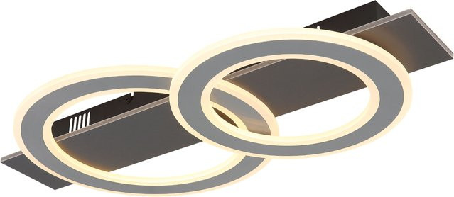 GLOBO Lighting Deckenleuchte JAYDEN LED in Grau, B/H/L: 35 x 5,5 x 63 cm - Bild 1