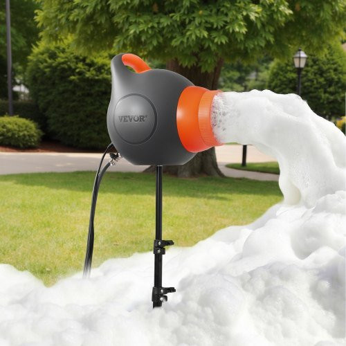 VEVOR Schaummaschine 115 W Party Schaumkanone mit Stativ in Grau und Orange - Bild 1
