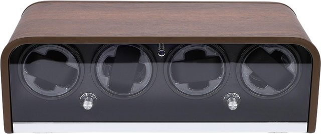 aimo Uhrenbeweger für 4 mechanische Uhren, 5 Modi, LED-Licht, gray - Bild 1
