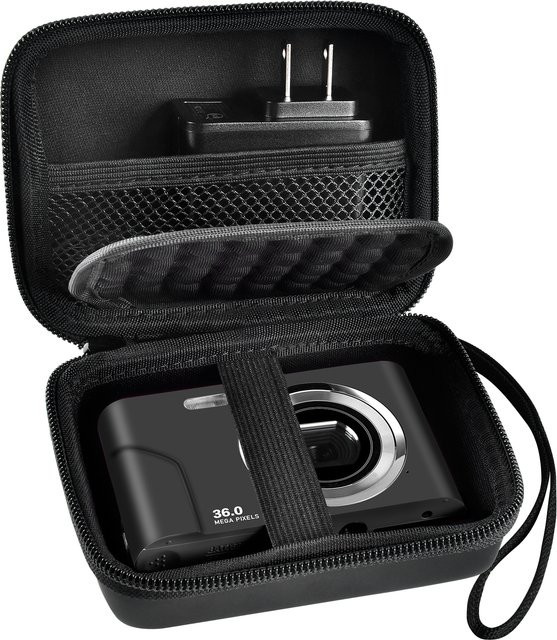 Paiyule Vlogging Digitalkamera Tasche in Schwarz kompatibel mit Kodak Pixpro - Bild 1