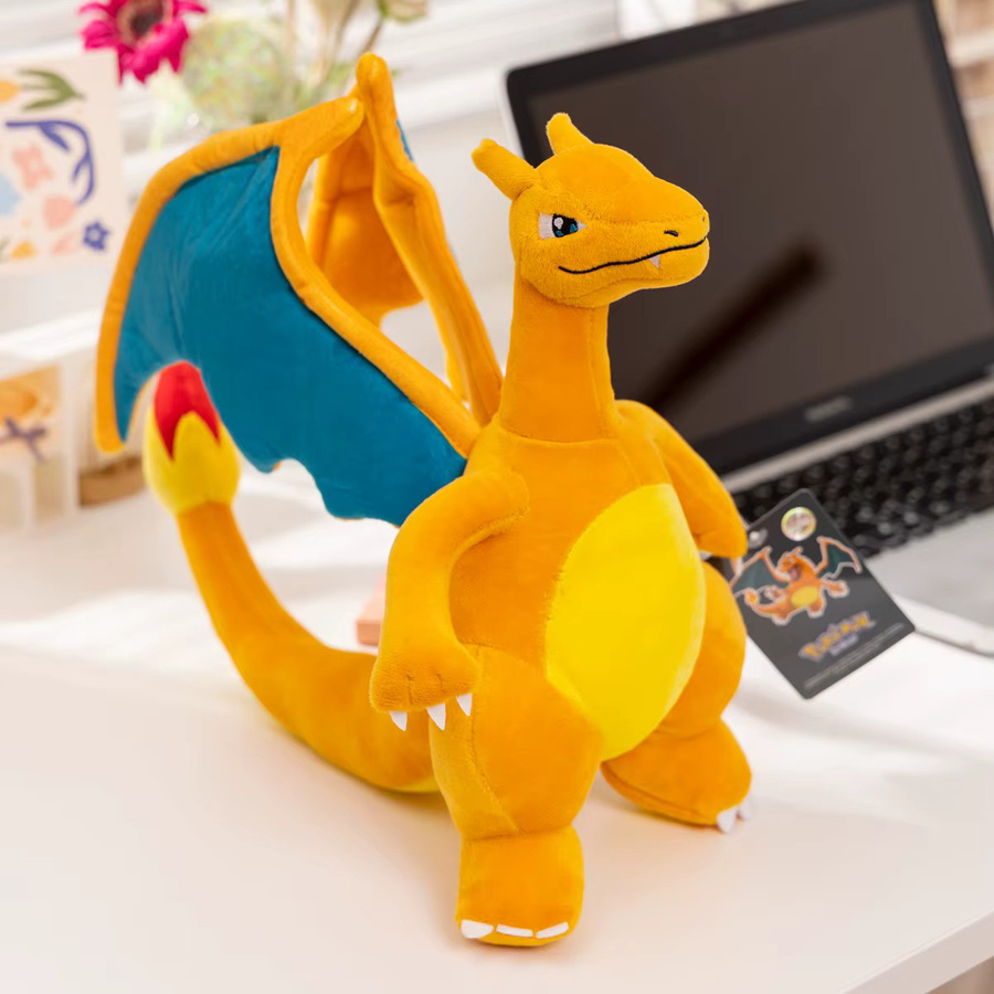 DUODUOBAO Pokémon Charizard Y, Plüschtier, Orange - Bild 2