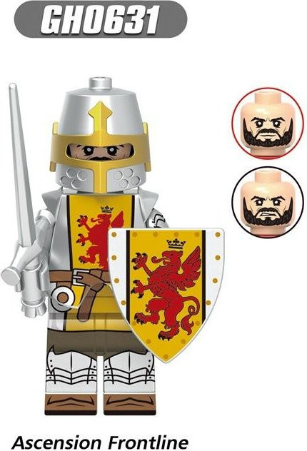 Der Löwenherz Griechische Hoplit Asperity Infanterie Ritter Modell Blöcke, ab 6 Jahren - Bild 1