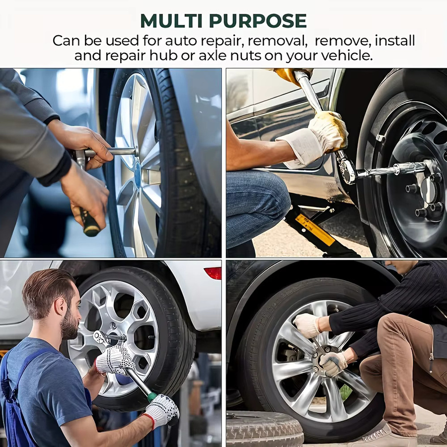 NIUXIANG Steckschlüsselsatz 1/2 Zoll, 20-teilig (8-32mm) für Autoreparatur und DIY-Projekte - Bild 6