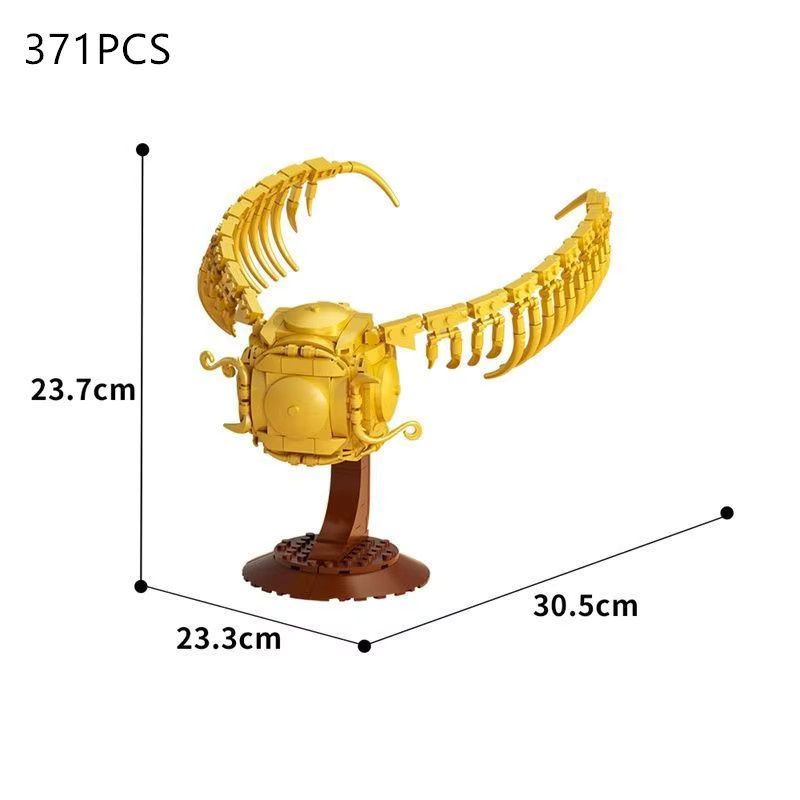 MOC Goldener Schnatz, Baustein-Set, Harry Potter, ab 6 Jahren - Bild 3