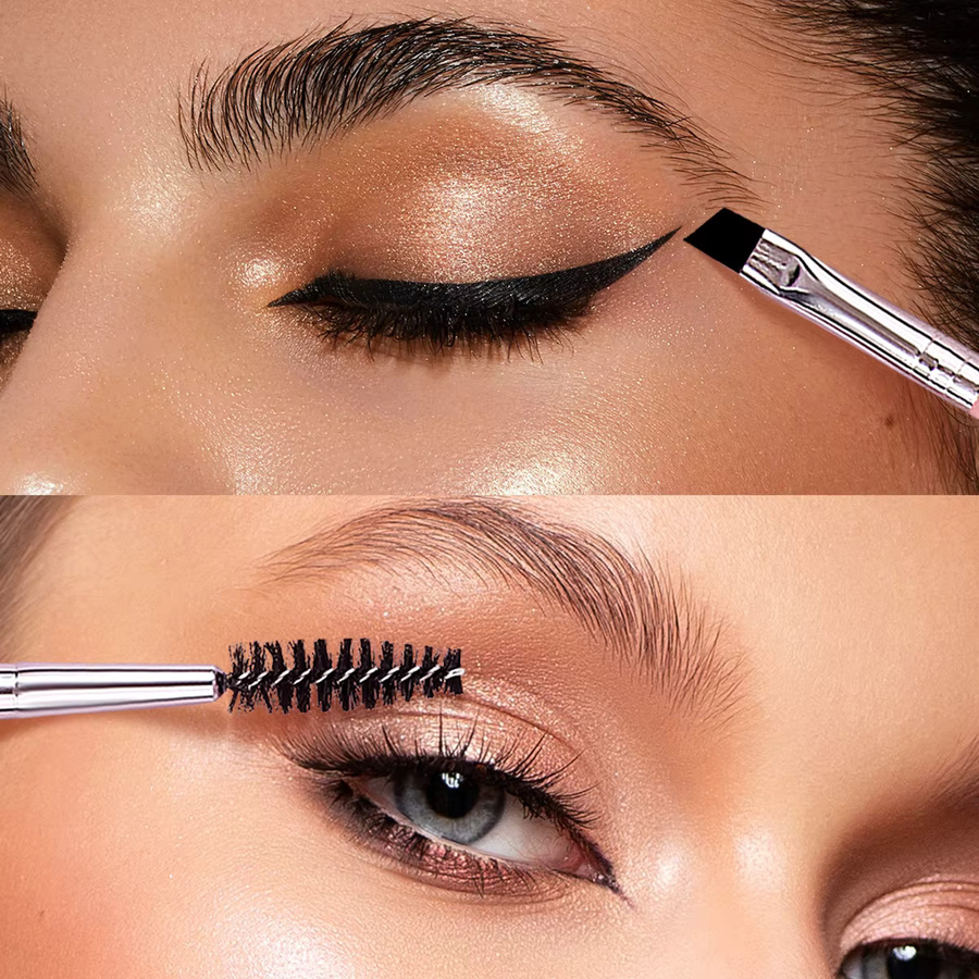 KOSSHOW 3-teiliges Set Wimpernbürste und Augenbrauenbürste, Damen - Bild 2