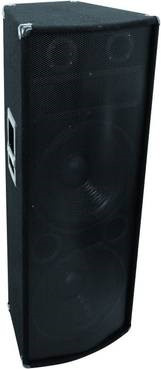 Omnitronic TX-2520 Passiver 3-Wege Lautsprecher in Schwarz mit 700 W bis 1400 W und 8 Ohm - Bild 1