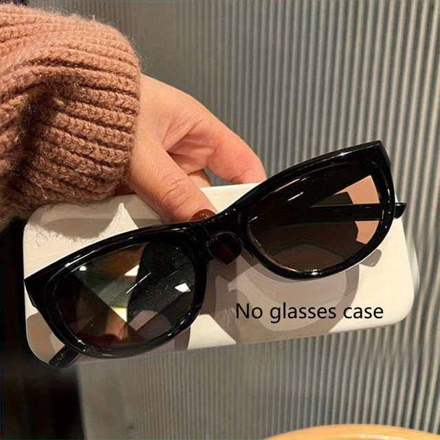 DIXSG Korrektionsbrille Cat-Eye, Vollrand, Kunststoff, Schwarz, Damen - Bild 1